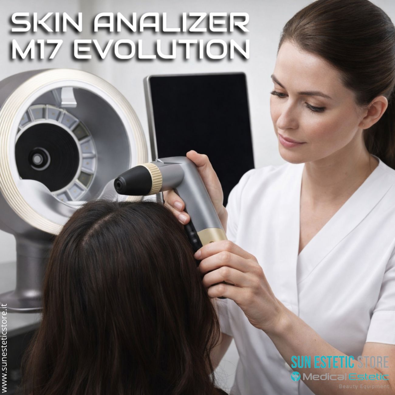 Skin Analyzer M17 Evolution analizzatore pelle e cuoio capelluto