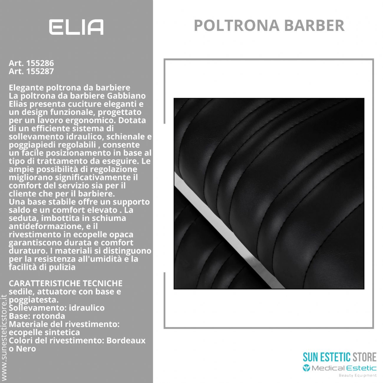Elia Poltrona barbiere barber shop