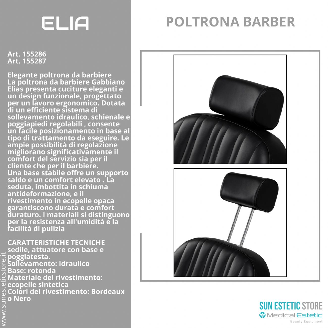 Elia Poltrona barbiere barber shop