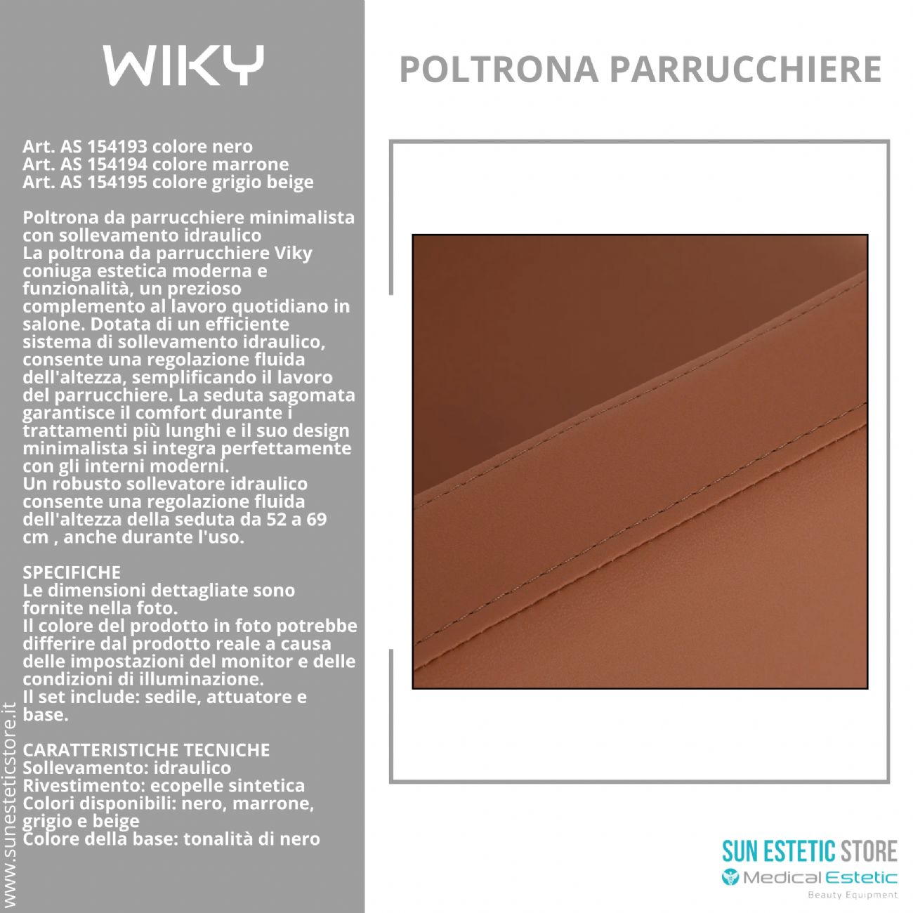 Wiky poltroncina taglio parrucchiere