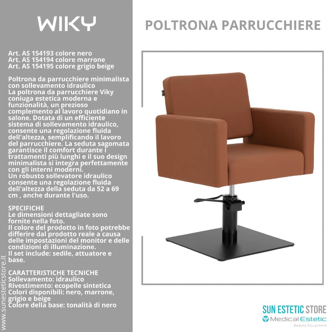 Wiky poltroncina taglio parrucchiere