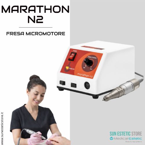 Marathon N2 fresa micromotore manicure nails