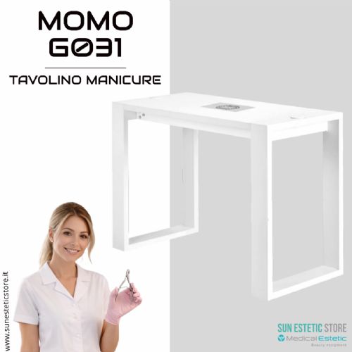 Momo G031 tavolo manicure con aspiratore