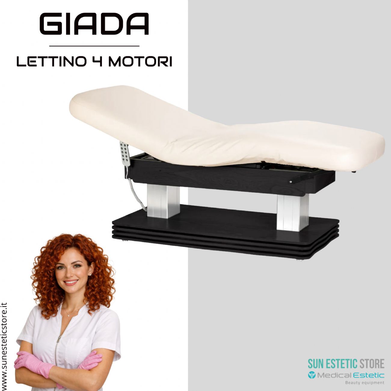 Giada Lettino massaggio Spa 4 motori