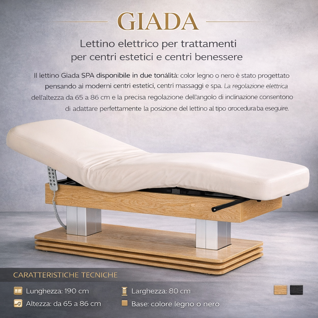 Giada Lettino massaggio Spa 4 motori