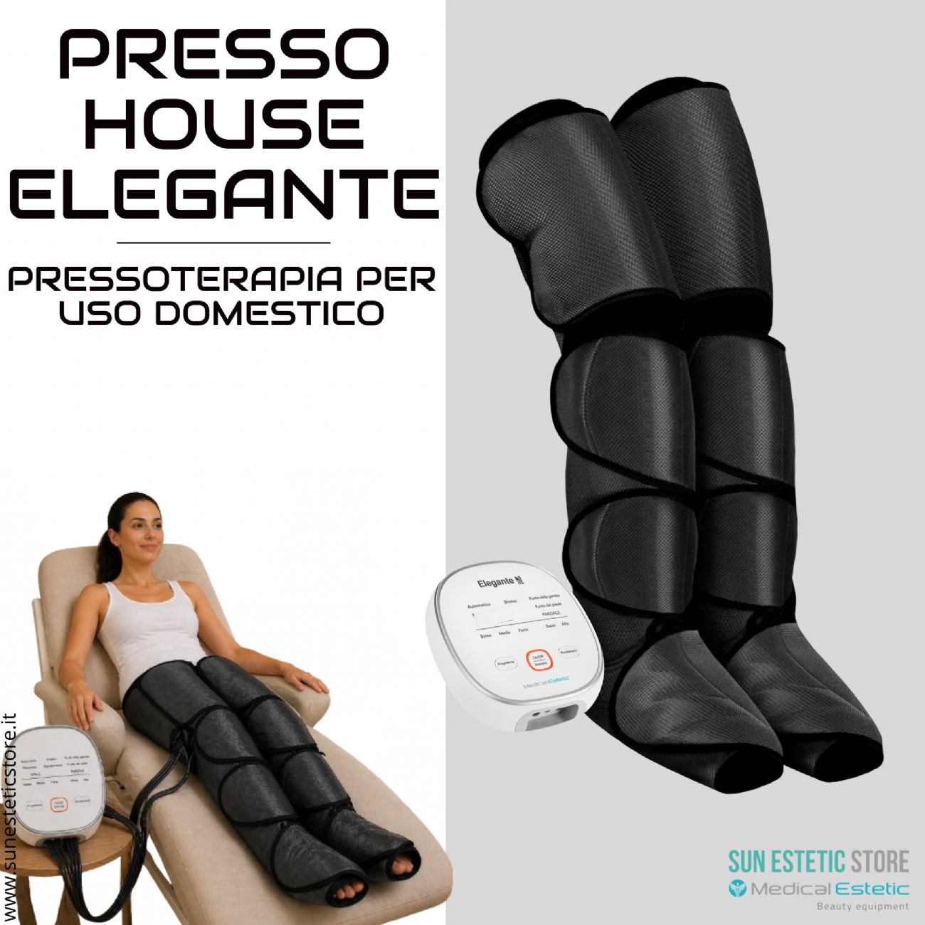 Presso House Elegante pressoterapia per uso domestico