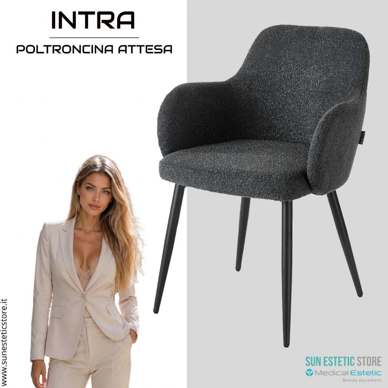 4Rico Intra sedia poltroncina reception sala attesa