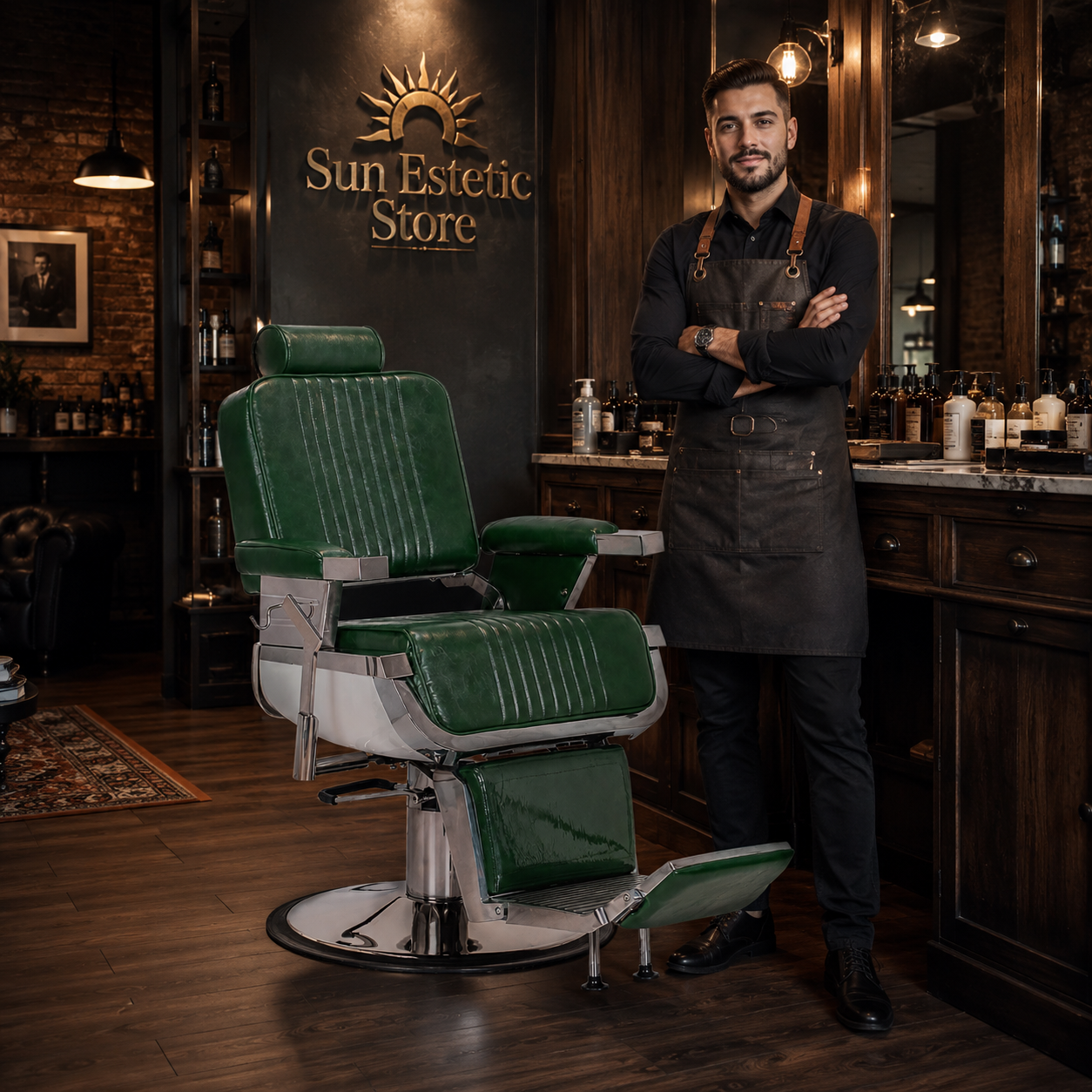Royal x poltrona Barber shop vintage