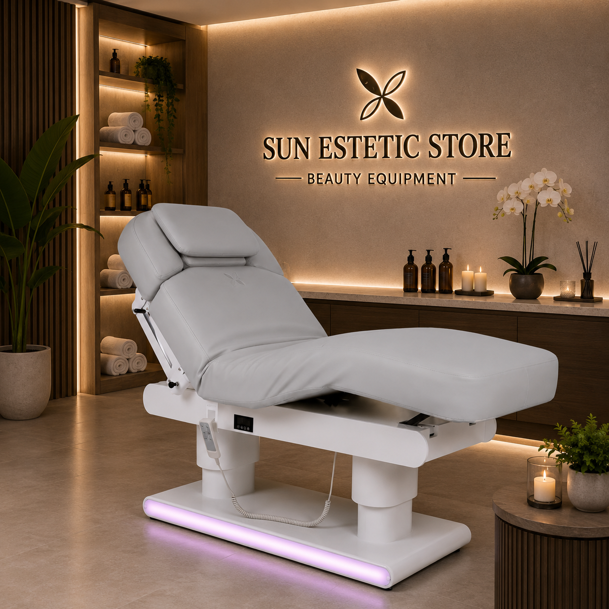 Eterna lettino Spa 4 motori riscaldato