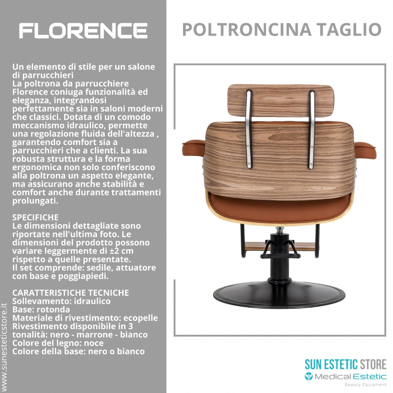 Florence sedia poltroncina taglio parrucchiere