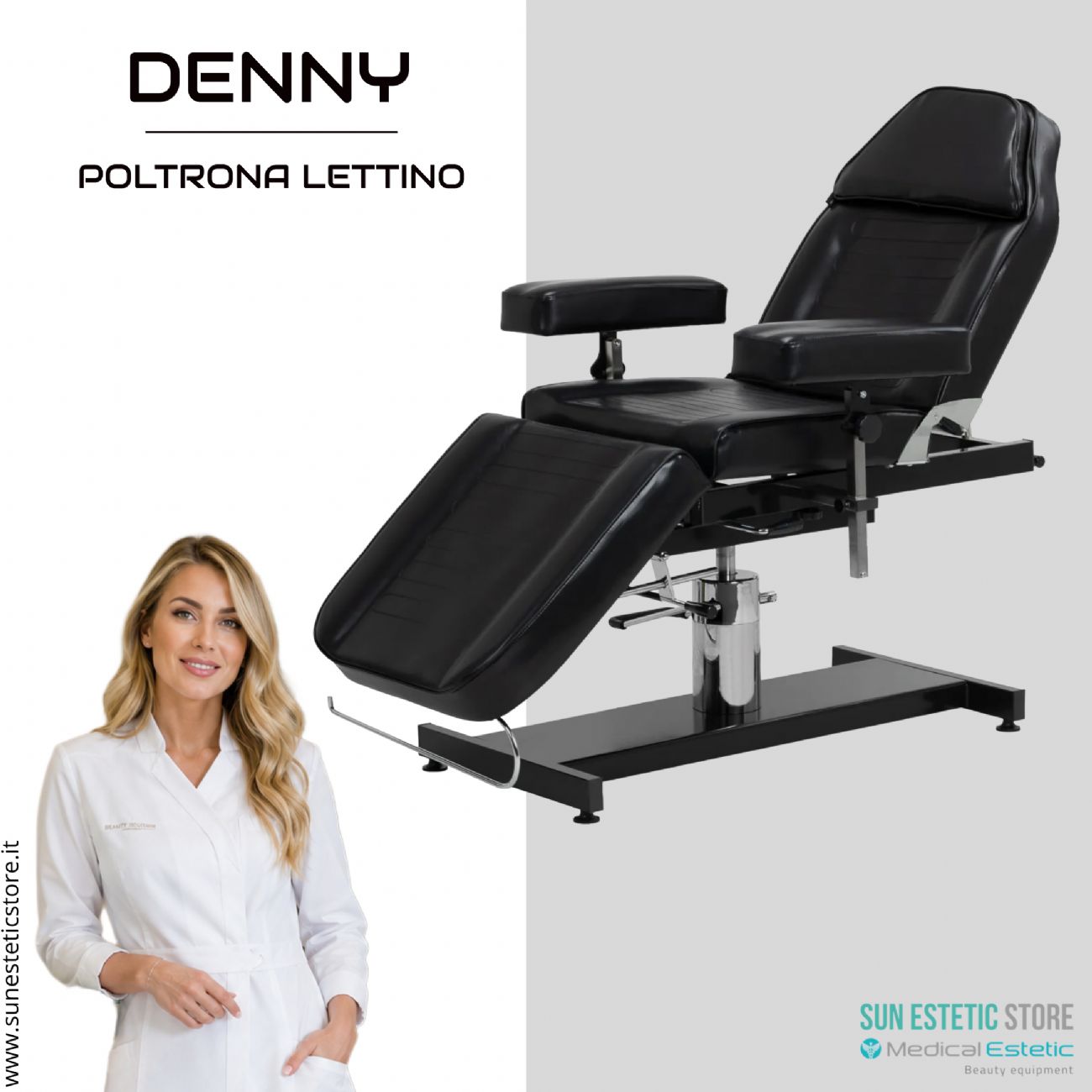 Denny 210DH poltrona lettino idraulica