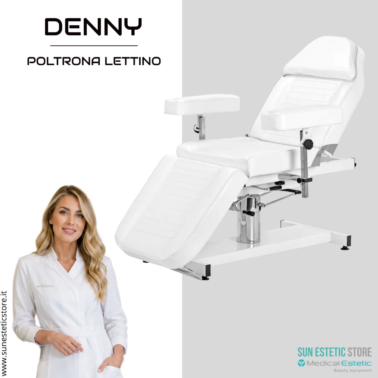 Denny 210DH poltrona lettino idraulica
