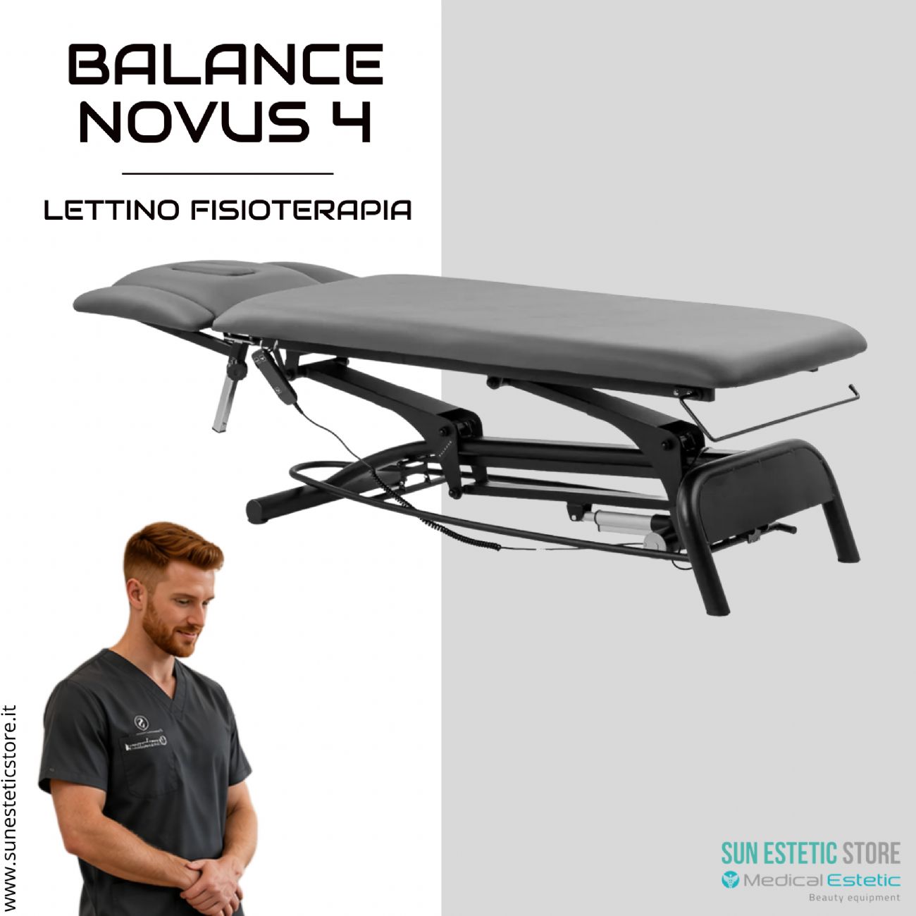 Balance Novus 4: Tavolo Riabilitativo Elettrico