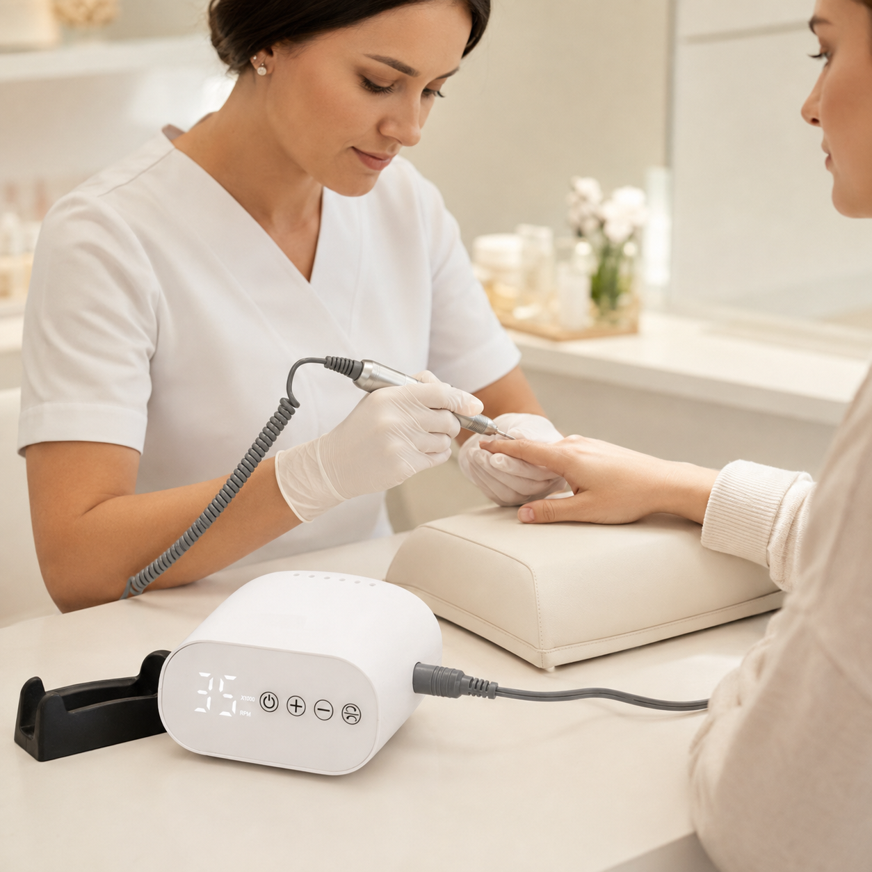 Fresa Unghie Professionale EXO Flux 35.000 giri/min