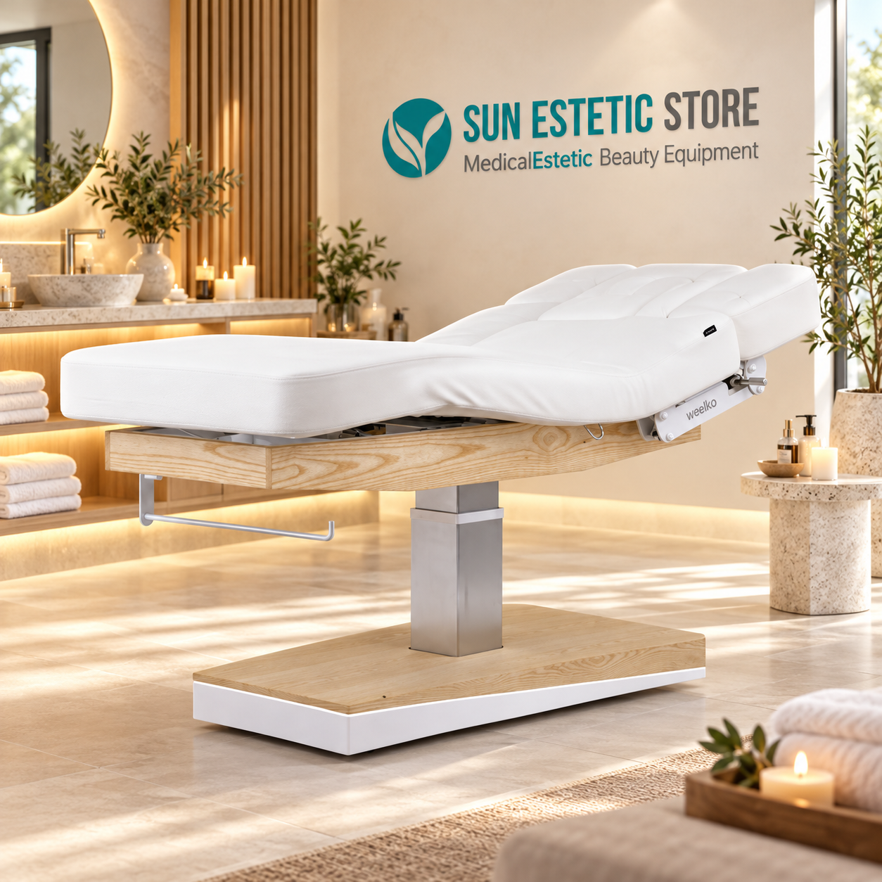 Lyrhe 1 – Lettino Riscaldato 3 Motori per SPA e Cabine Wellness