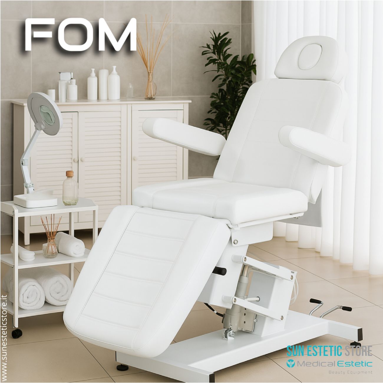 FOM Poltrona lettino elettrica 1 motore