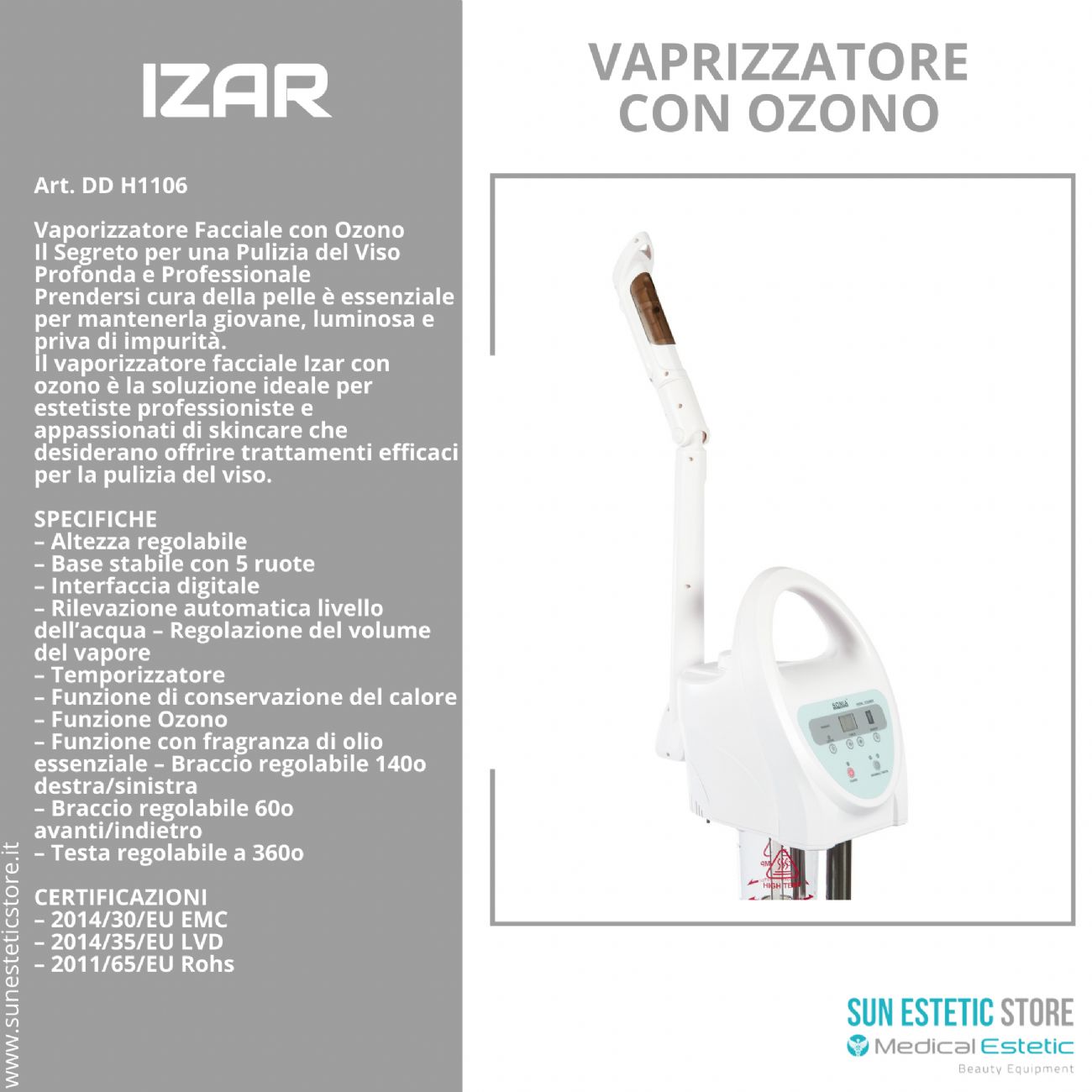 IZAR Vaporizzatore digitale