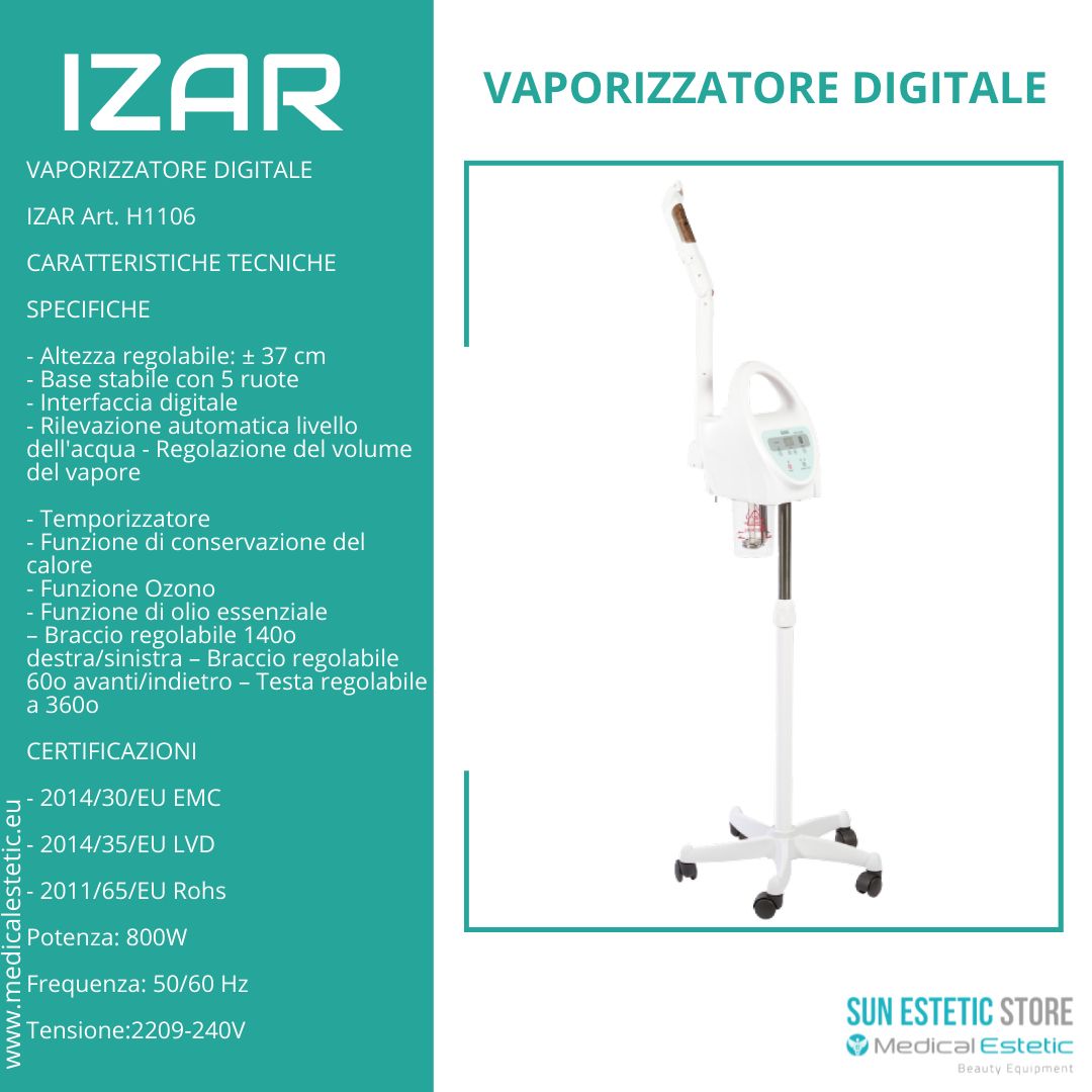 IZAR Vaporizzatore digitale