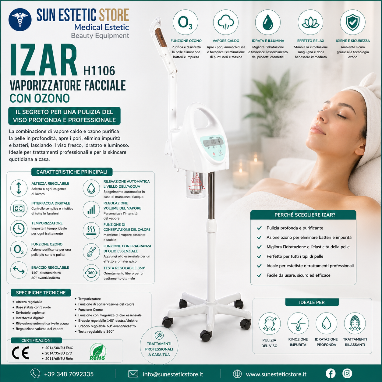 IZAR Vaporizzatore digitale