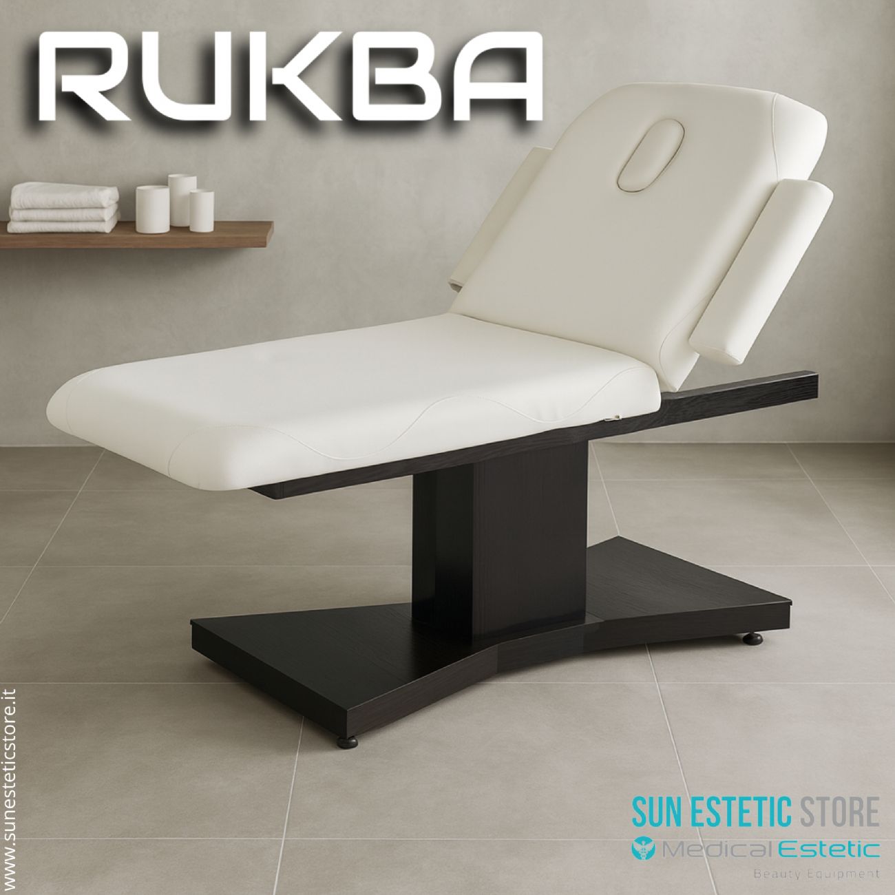 RUKBA Lettino massaggio SPA 1 snodo 1 motore