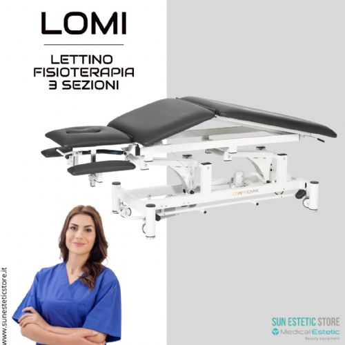 LOMI Lettino fisioterapia 3 sezioni