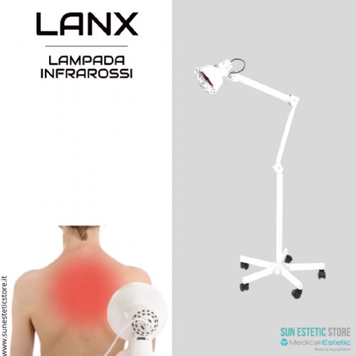 LANX Lampada infrarossi completa di stativo