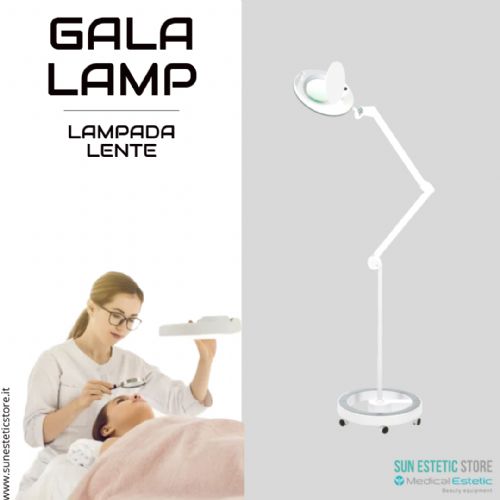 GALA LAMP Lampada lente Led  completa di stativo