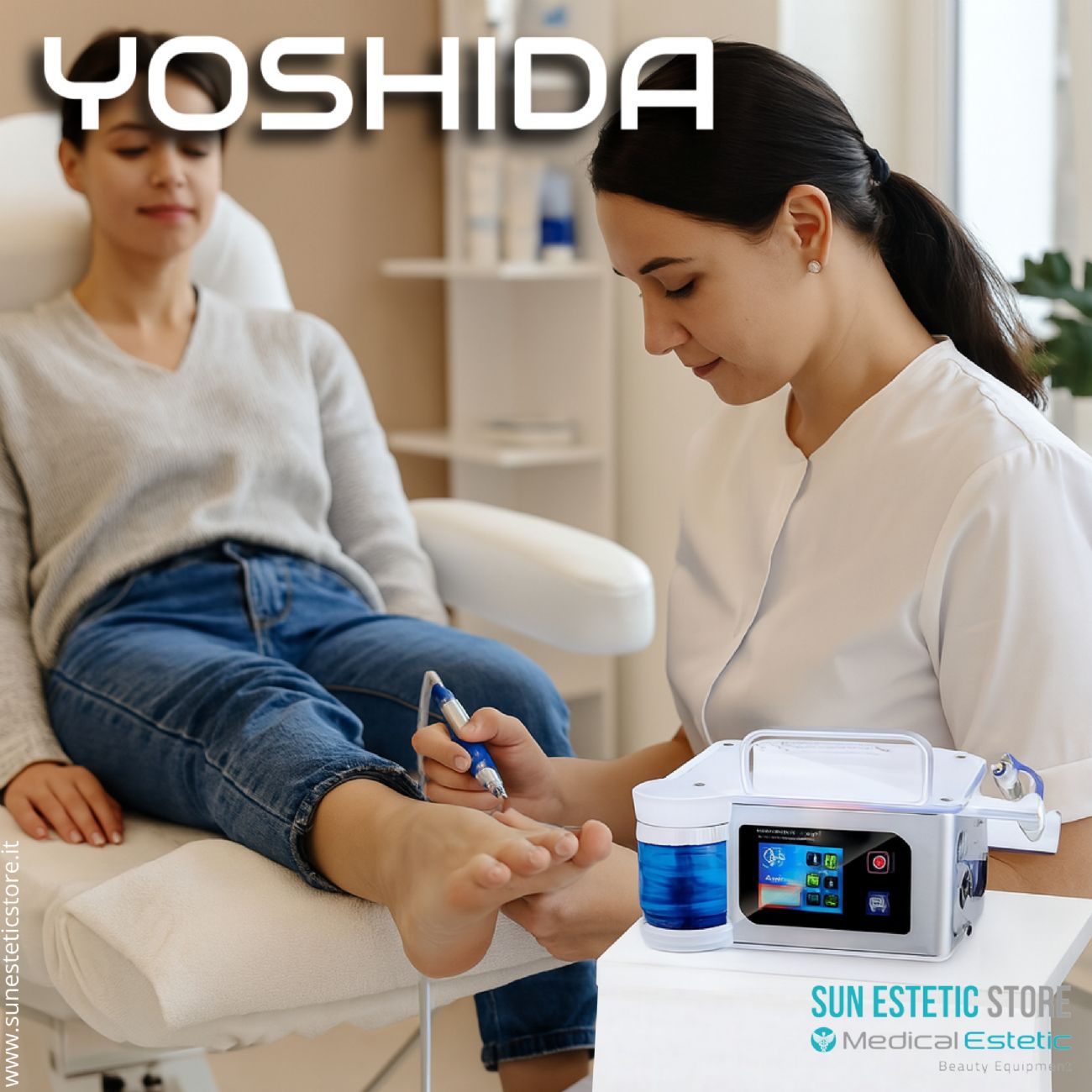 Yoshida Poli nail fresa micromotore ad acqua