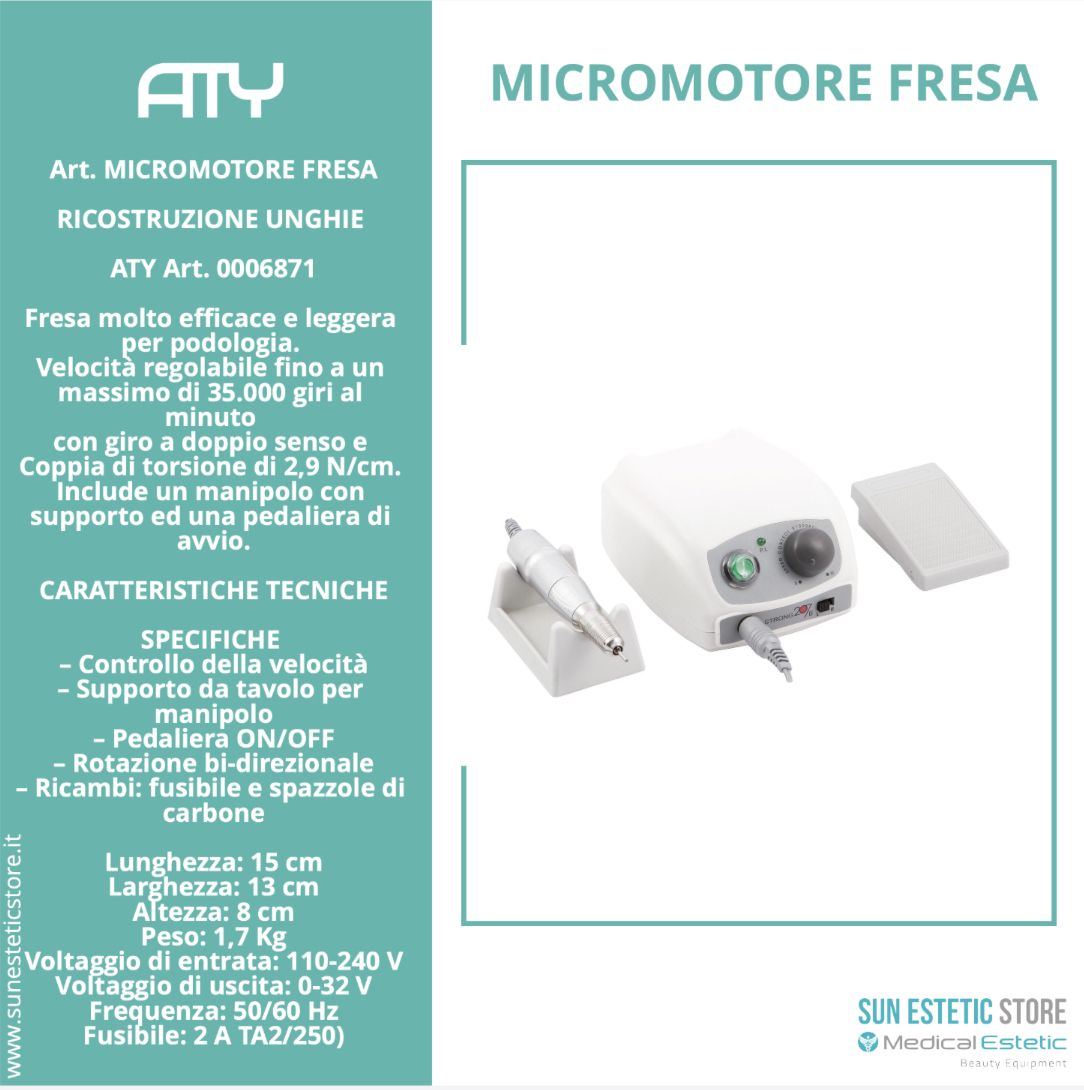 ATY Micromotore fresa