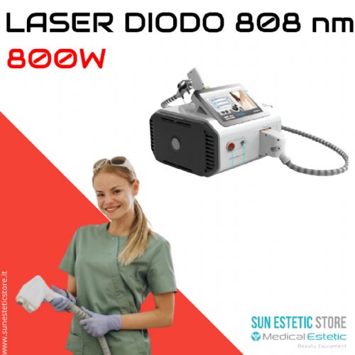 Portable 808 nm Diode  Laser 800W 40J