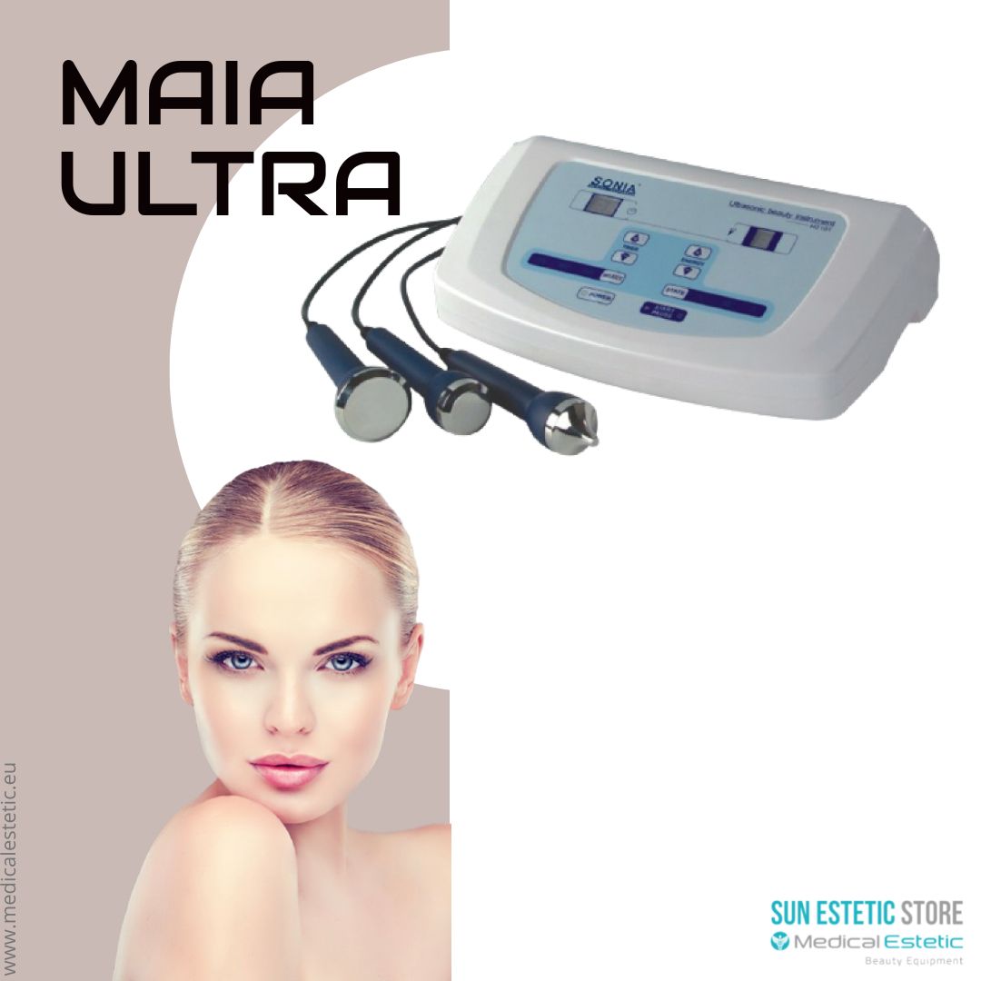 Maia Ultra Ultrasuoni applicazioni trattamenti viso corpo estetica