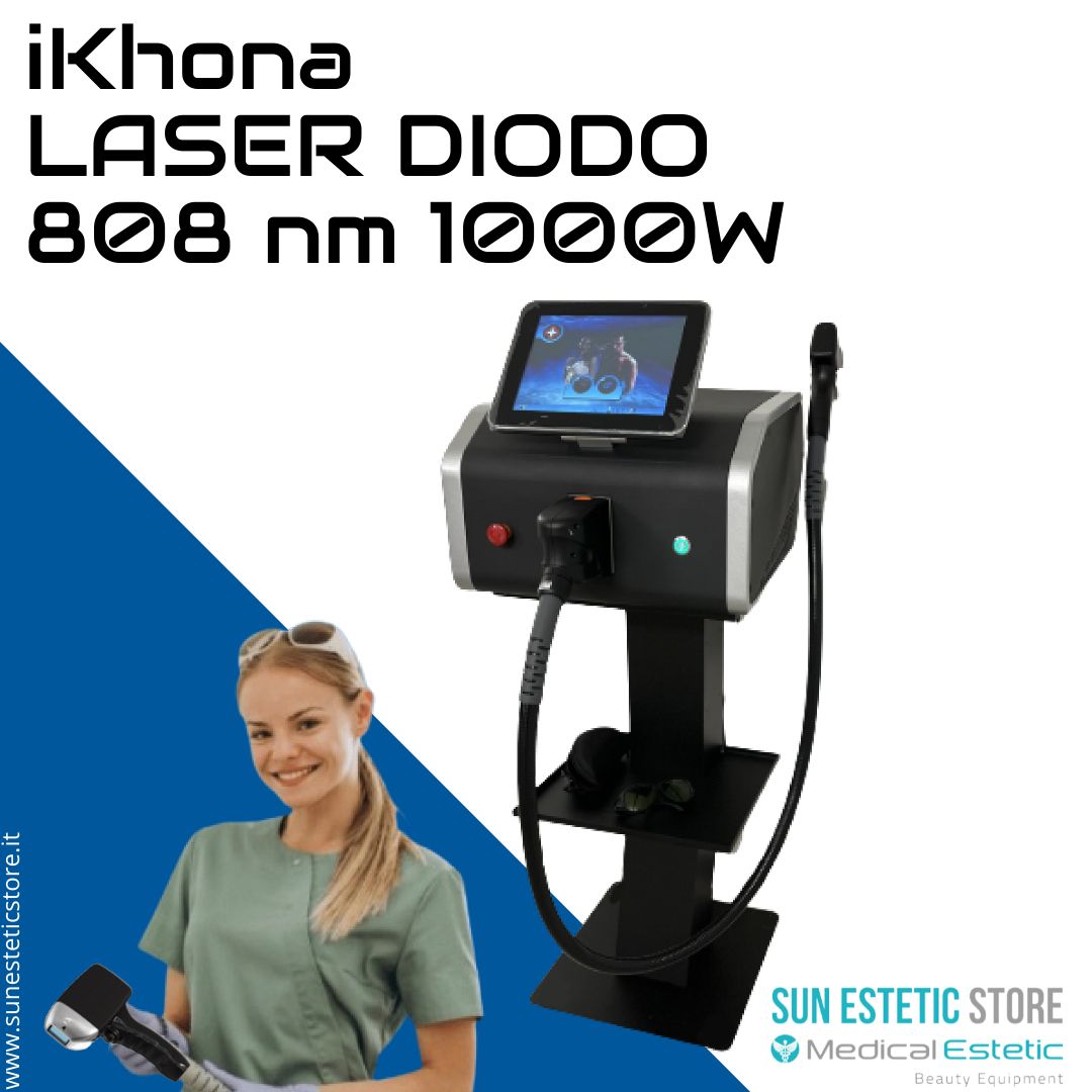 iKhona Laser diodo 808 portatile 1000W