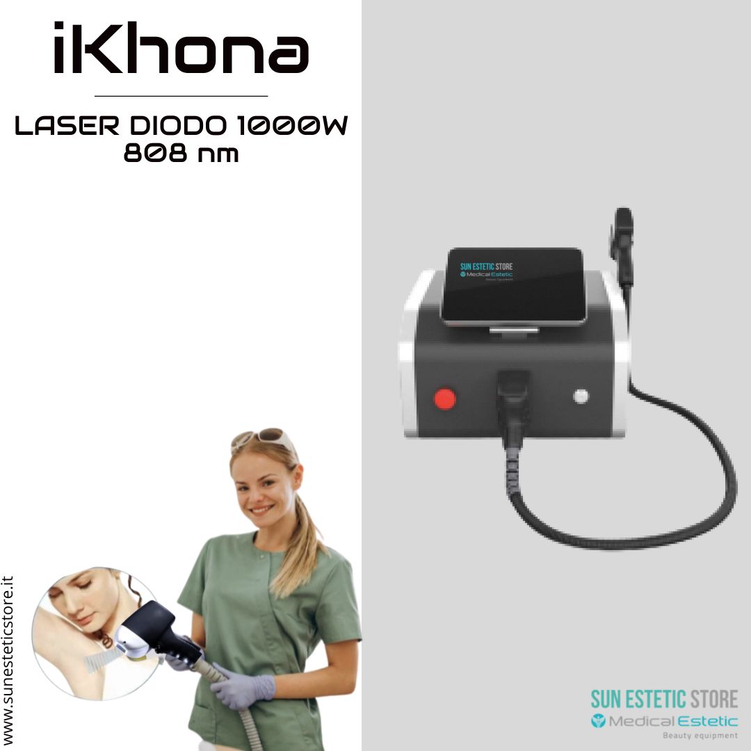 iKhona Laser diodo 808 portatile 1000W