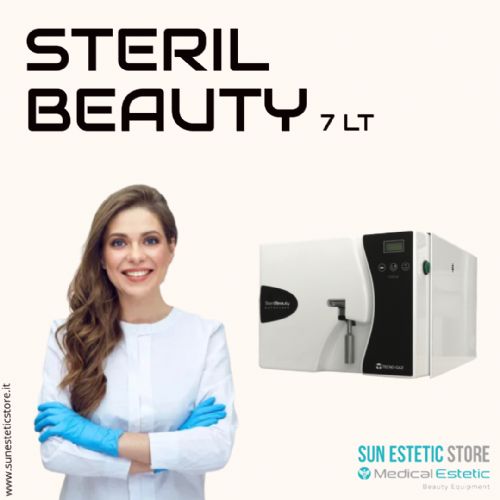 Steril Beauty Autoclave a vapore 7 Lt sterilizzazione attrezzi estetica