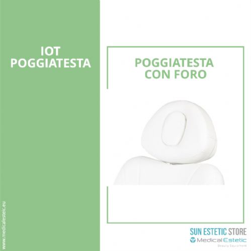 IOT Poggiatesta con foro