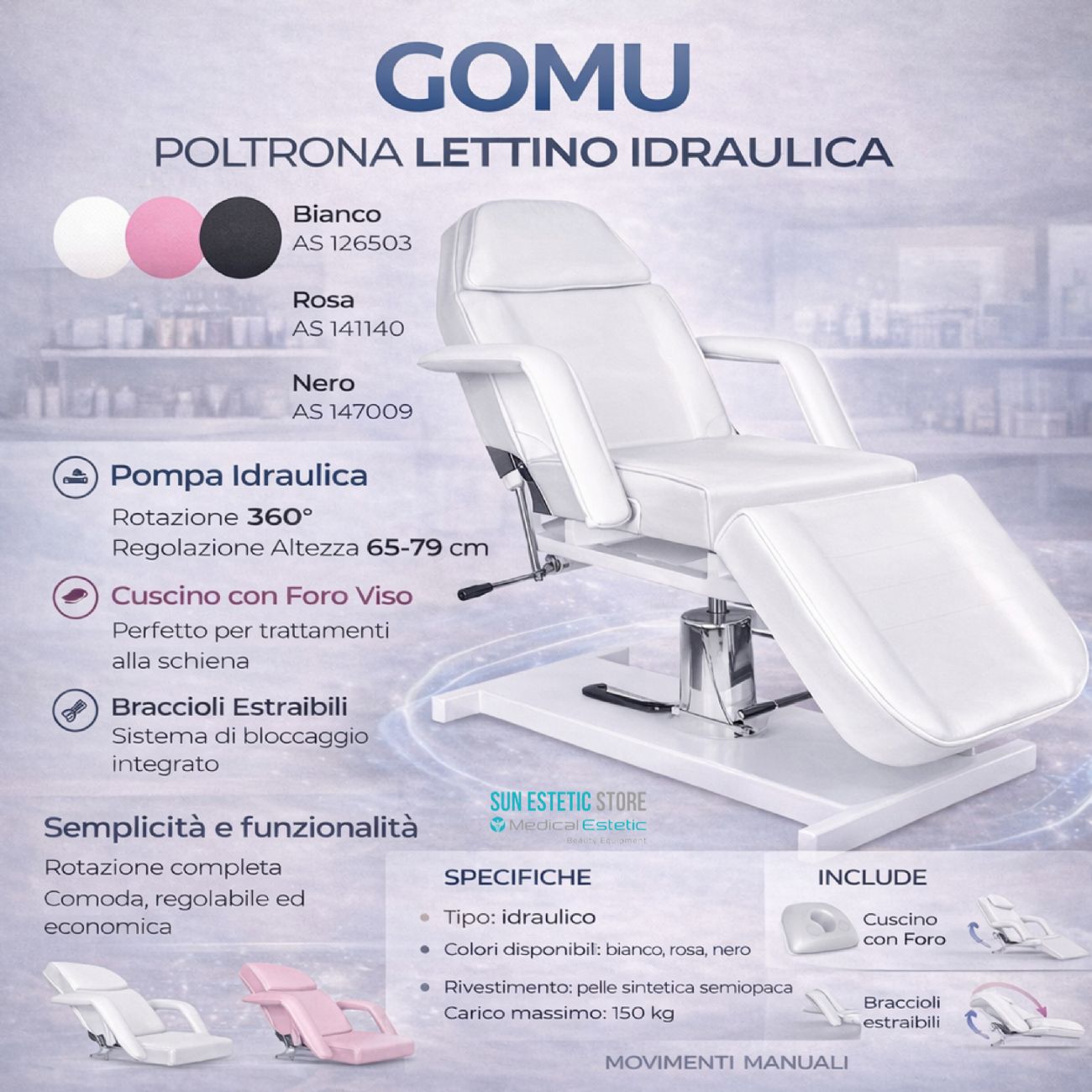 GOMU Poltrona lettino