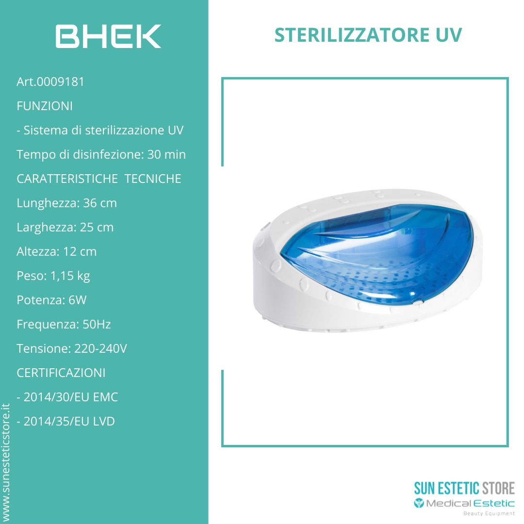 BHEK UV sterilizzatore