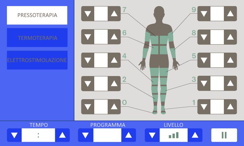 iKhona Press 3 IN 1 Pressoterapia + infrarossi + elettrostimolatore