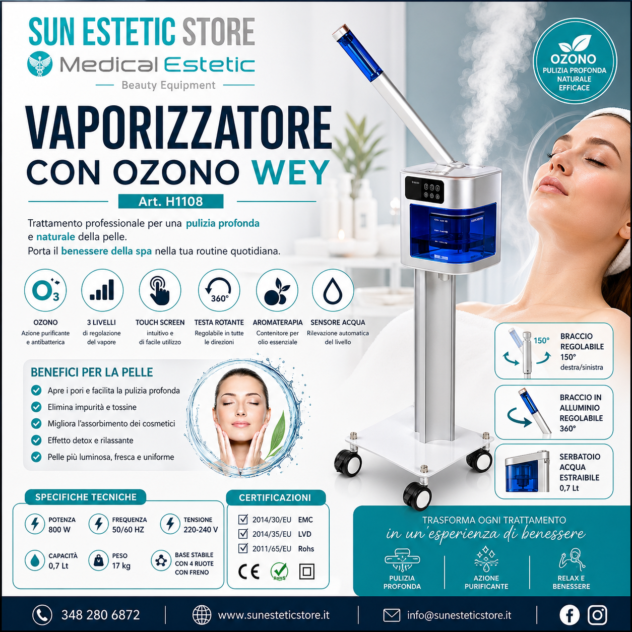 WEI Vaporizzatore digitale
