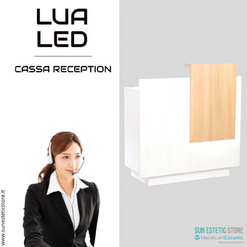 Lua Led Reception desk