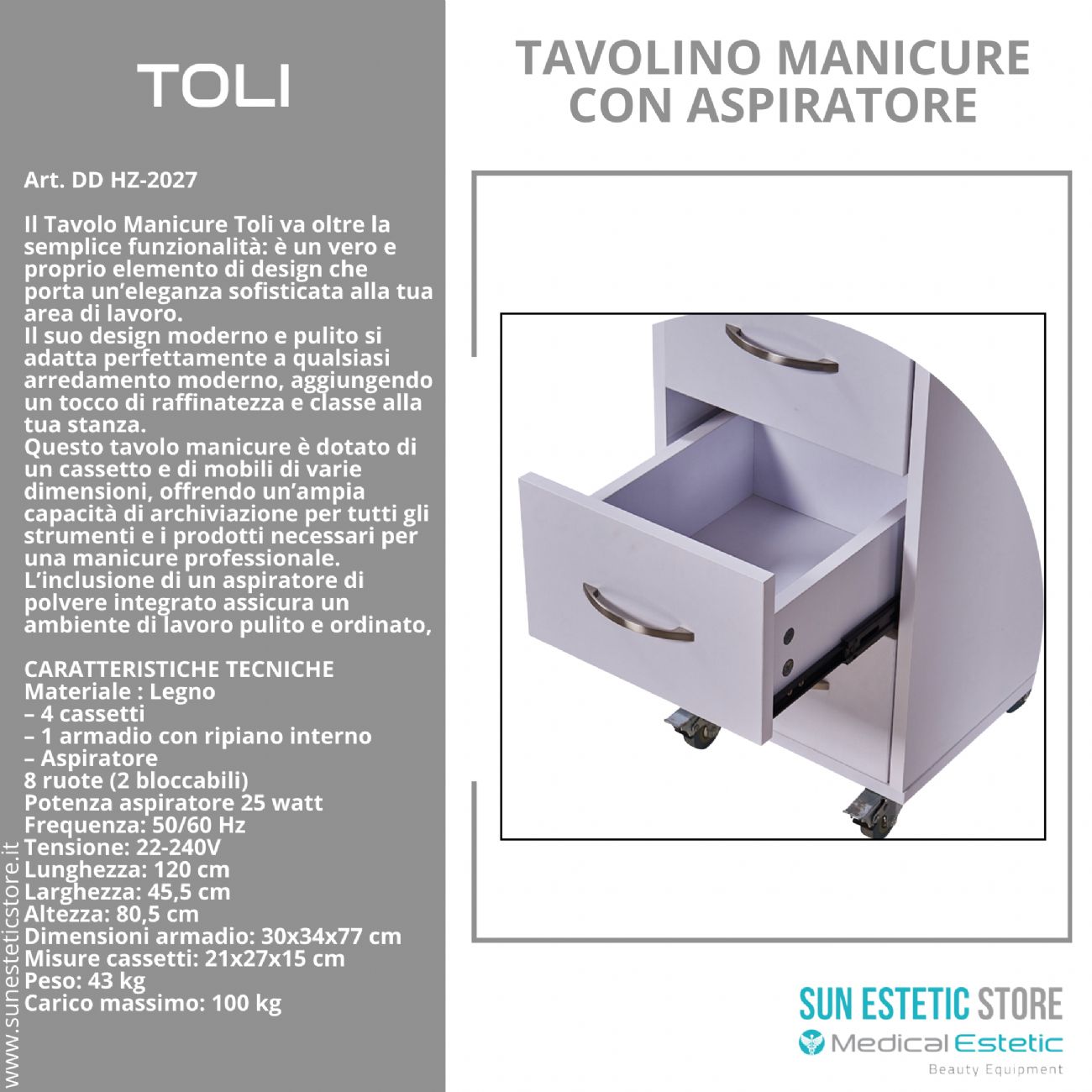 TOLI Tavolino unghie nails