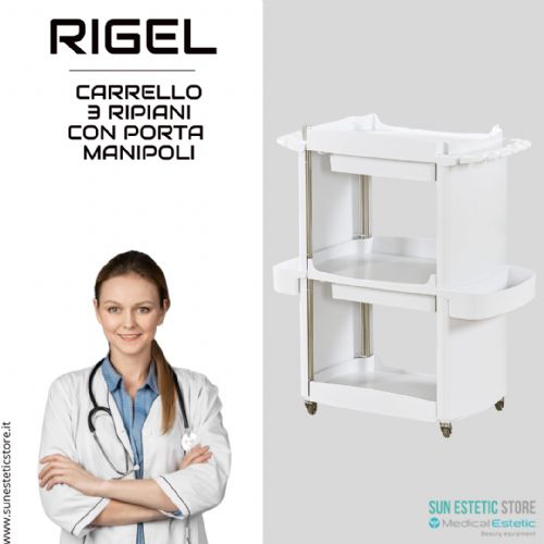 RIGEL carrello 3 ripiani