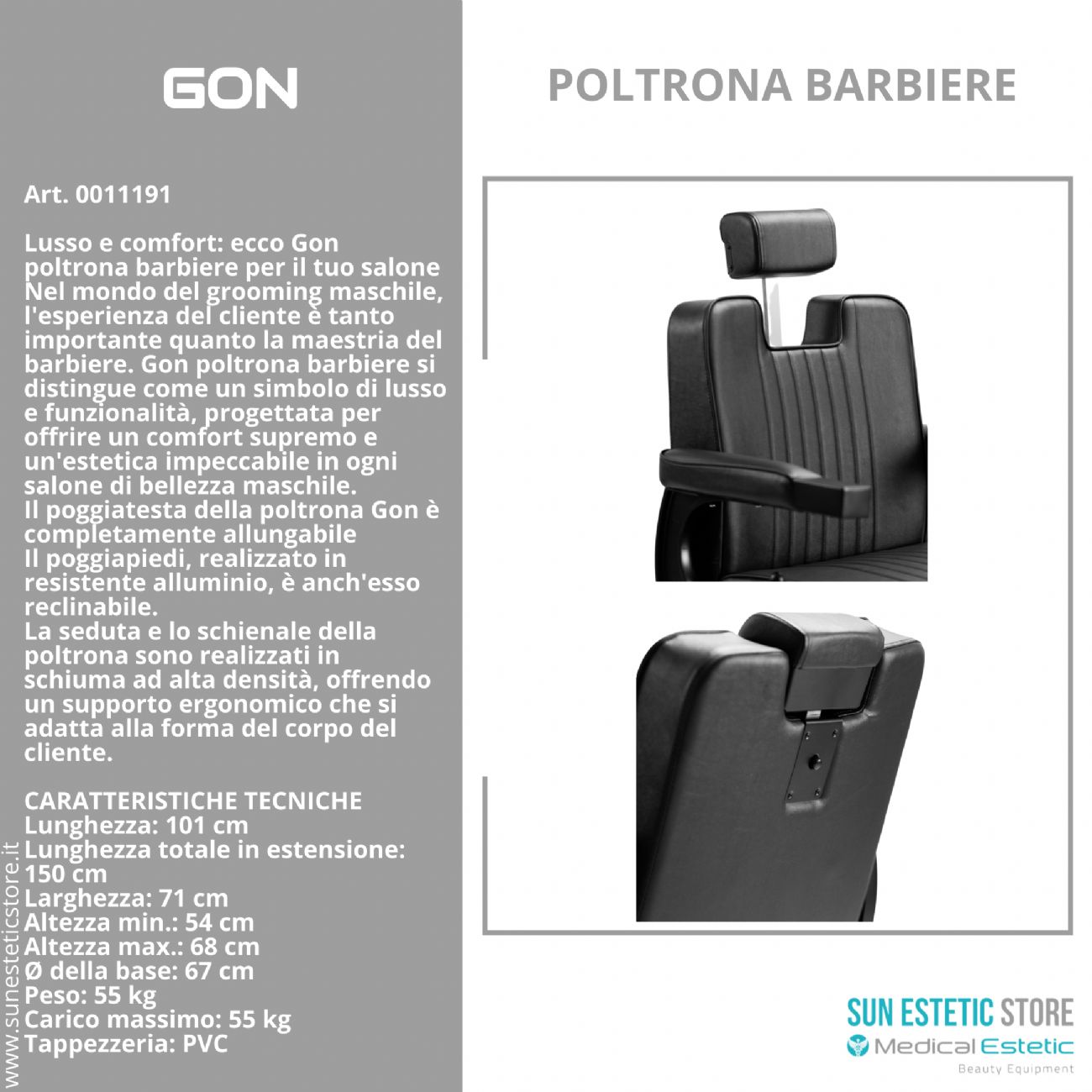 GON Poltrona Barber
