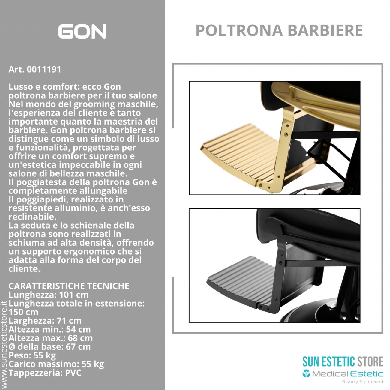 GON Poltrona Barber