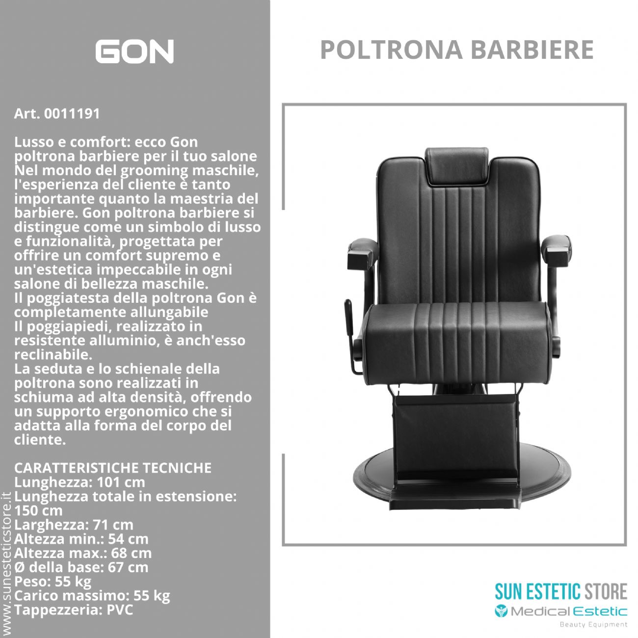 GON Poltrona Barber