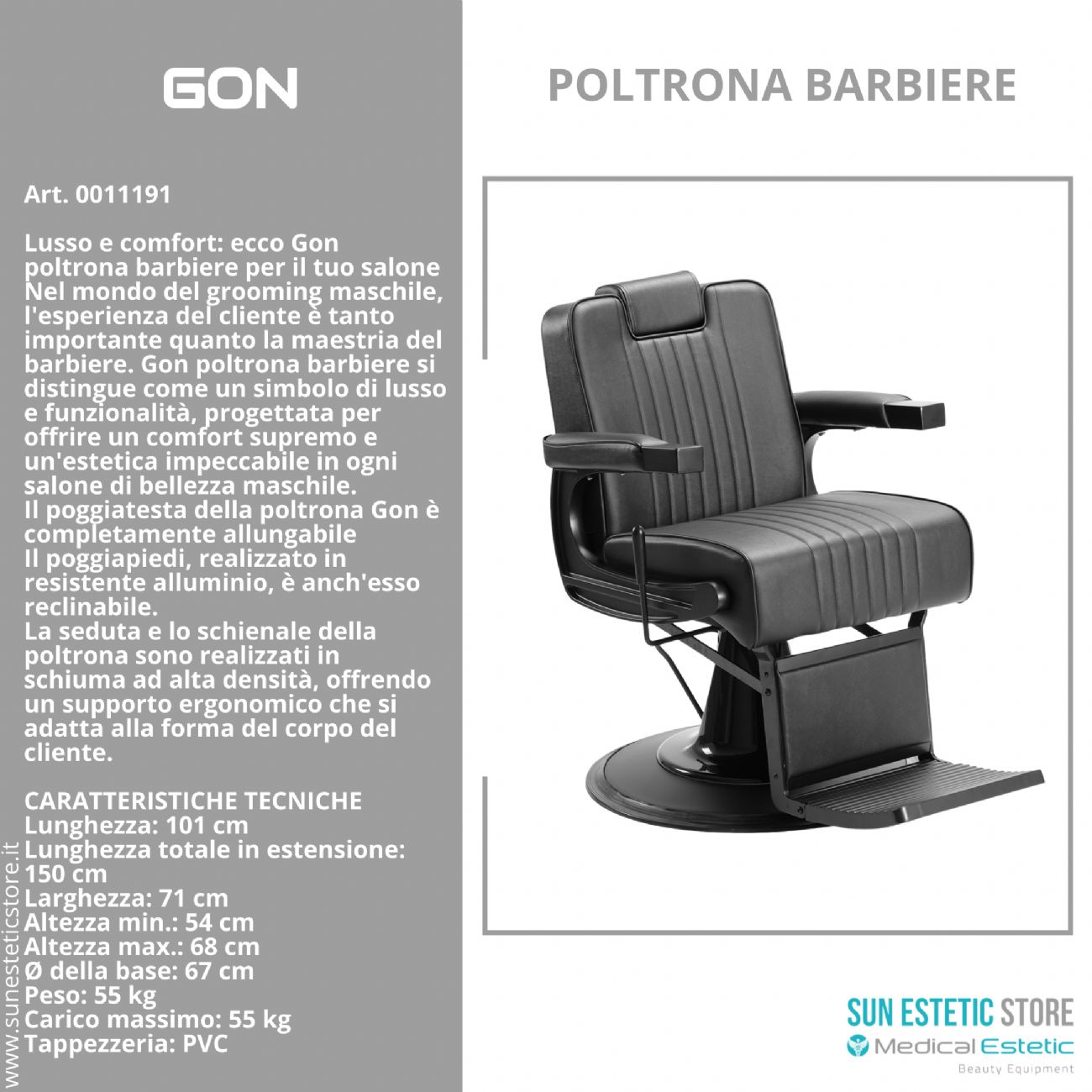 GON Poltrona Barber