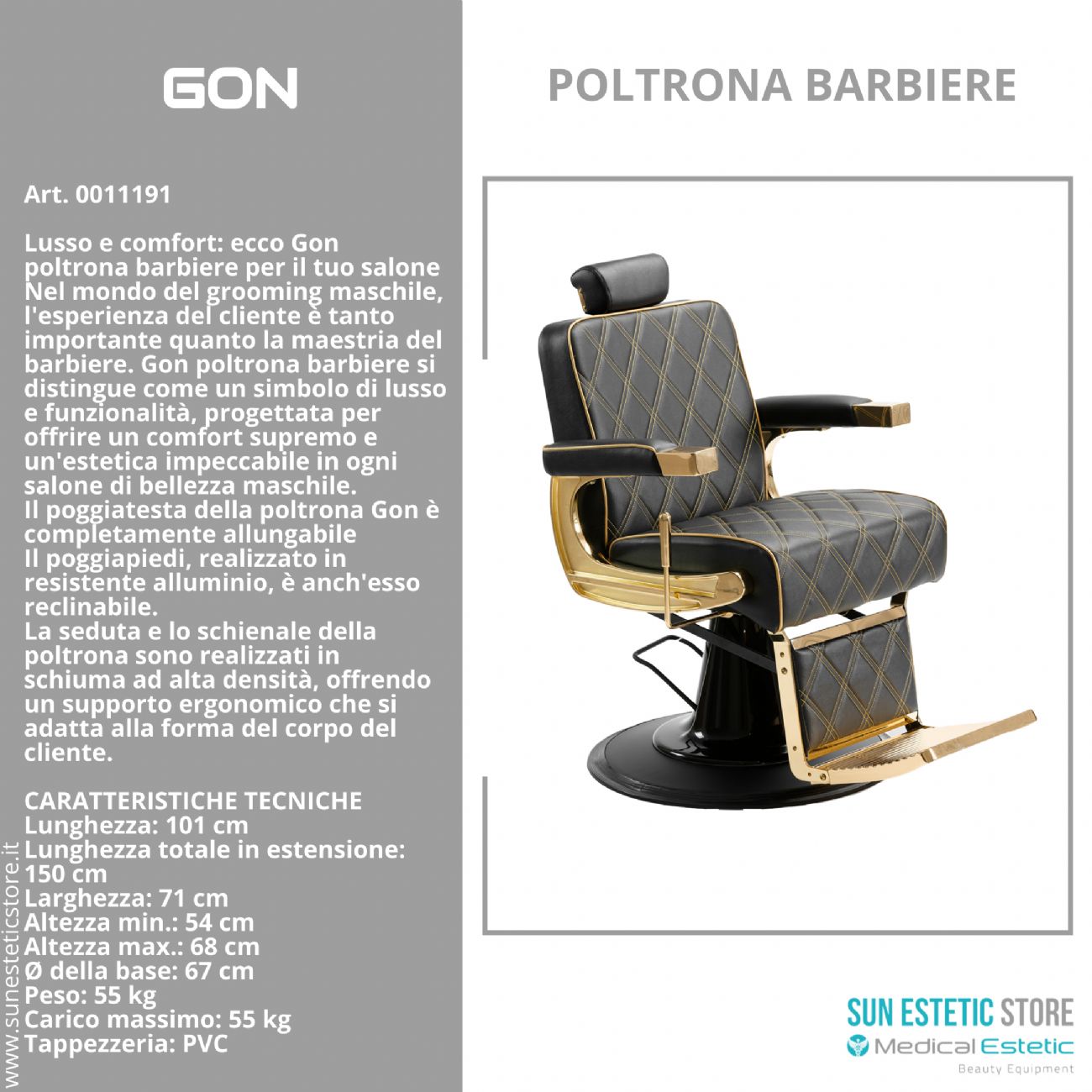 GON Poltrona Barber