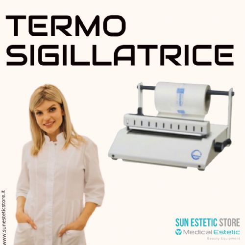 MEDISAN Termosigillatrice <br />Lunghezza saldatura 305 mm Larghezza saldatura 12 mm Segnale acustico di fine saldatura