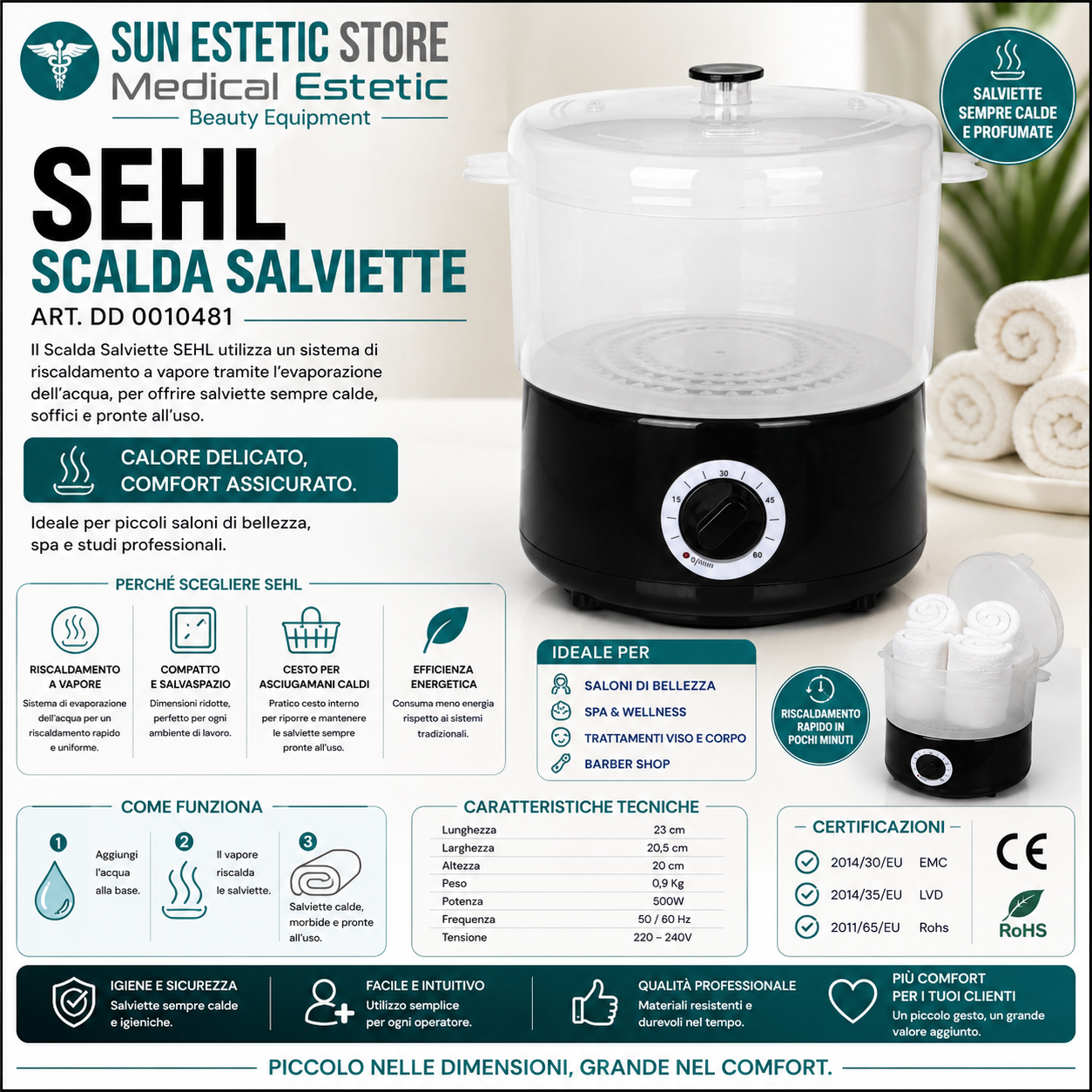 SEHL Scalda slviette
