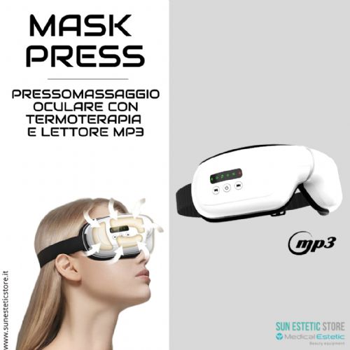 MASK PRESS pressomassaggio occhi Mp3